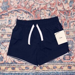 Cadets Cabana Swim Shorts in Navy SZ 6/7 (22-25” Waist) NWT
